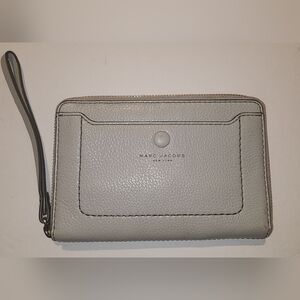 Marc Jacobs Light Gray Wristlet